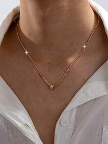 1pc Fashionable Casual Versatile Men's Pendant Necklace - Geometry - View 7
