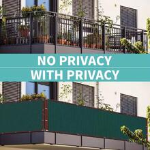 1pc Heavy Duty Green PE Privacy Screen Fence, Garden Privacy Weatherproof Shade Netting, Suitable For Garden, Patio, Backyard - Indoor & Outdoor Use, No Electricity Needed, Hanging Style Enhances Yard Aesthetics, 90% Shading Reusable Privacy Fence Cover - High Quality PE Vinyl Material With Metal Grommets And 6-Line Reinforced Edges, Dark Green Suitable For Patio Trellis, Outdoor Fencing - 1PC - View 8