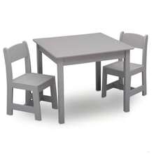 Delta MySize Wood Chair Set and Table 2 Chairs Included - Gris - Ver 2