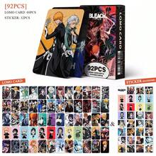 92pcs BLEACH Anime Death God Mini Sticker Cards, Japanese Style Double-Sided LOMO Collectible Cards - Multicolor - View 8