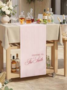 Khăn chào mừng đám cưới treo tường theo yêu cầu, khăn trải bàn cưới, bảng hiệu sự kiện quầy bar bằng vải lanh kẻ sọc cá nhân hóa, biểu ngữ sự kiện quầy bar, có thể tùy chỉnh tên và ngày tháng, quà cưới, quà chào mừng. - Nhiều màu - Xem 8