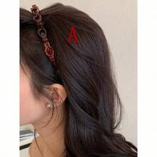 2pcs/1pc Style Braiding Tool Slouchy Hairpin For Women, Summer Hair Clip For Washing Face And Hair Bangs, Headband For High Skull Decoration ,Gifts ,Hair Hoop Hairband For Women Hair Accessories Head Accessories - màu đen - Xem 3