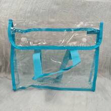 1 chiếc túi đi biển, túi xách tay, túi đựng đồ chống thấm nước bằng PVC trong suốt, túi đựng đồ vệ sinh cá nhân. - Nhiều màu - Xem 8