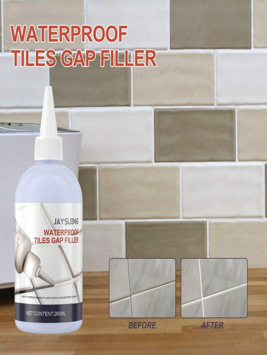 Jaysuing Tile Grout Kitchen And Bathroom Mildew-Resistant Floor Tile Grout Joint Filler Wall Tile Sealing Agent