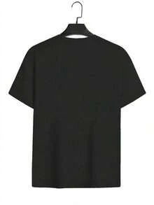 100% Cotton, Short Sleeve, Summer Clothing, Lemonade Jesus T-Shirt, Christian Clothing, Fan, Life Gave Me Lemons, Religiously Inspired T-Shirt, Spring Y2Y Sets For - 黑色 3 - 查看 3