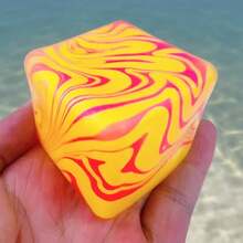 2026年热销Need Oh质感挤压玩具，立方体麦芽糖软萌玩具 - 派对礼品，趣味创意礼物，生日，情人节，儿童节，复活节，完美礼物，万圣节，减压 - 彩色 - 查看 8