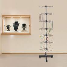 SanBouSi 7-Tier Display Stand Display Stand With Hook Rotatable Display Stand - 1PC - View 9