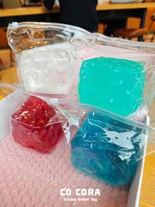Giant Malt Cheese Squeeze Toys, Raspberry Red Cheese, Ocean Cheese Balls, Perfect Gifts, Birthday Gifts - Multicolor - View 3