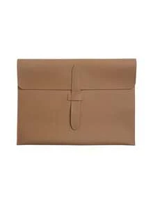 1 chiếc túi đựng tài liệu A4 bằng da PU tối giản, thiết kế khóa cài, dung tích lớn, cặp tài liệu đa chức năng, túi đựng hồ sơ/giấy tờ, túi đựng tài liệu kinh doanh, túi đựng hồ sơ di động tiện lợi. - nhiều màu - Xem 13