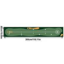 Golf Putting Mat Green Indoor & Outdoor Golf Practice Mat Mini Training 50*300CM - Green - View 11