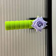 Realistic Rose Flower Doorknob Cover, Decorated With Rose Water, Suitable For Decorating House/Office Doors, Wedding Anniversaries And More. Features Include Anti-Static, Anti-Collision, Warm Protection For Cold Regions - Green Doorknob Gloves - View 16
