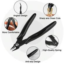 Hair Extension Cutter Pliers Acrylic Heat Shield, For Pre-Bonded Extensions Keratin Extensions Keratin Bonding Cutter Pliers, Wig Tool - View 6