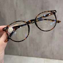 1 Pair Women's Round PC Frame Fashion Eyeglasses - Multicolor - View 5