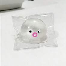 1个手工制作的慢回弹章鱼玩具，适合派对、生日、万圣节、圣诞节、节日、家庭聚会、朋友聚会、儿童节、情人节等场合，随机包装 - 彩色 - 查看 14