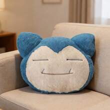 Miniso 1个宝可梦甜梦系列毛绒抱枕，皮卡丘和胖丁造型，蓬松柔软，3D卡通风格，适合卧室、沙发、办公室休闲放松。 - 彩色 - 查看 6