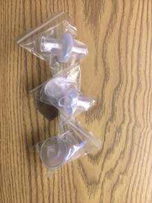 6 piezas/3 pares de protectores transparentes para tacones altos, 3 tamaños, cubiertas suaves para tacones, adecuados para caminar sobre césped y superficies irregulares, tapas antideslizantes para reparar tacones, evitan que los tacones se hundan en el césped, protectores de zapatos de boda para mujeres - transparente - Ver 10