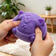 Nee Doh Pinch Le Decompression Ball, Fingertip Toy, Cross-Border Cute Cute Pet Squeeze Cat Shape Decompression Toy - Màu xanh lam - Xem 9
