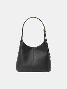 KS 454 Series Crossbody Bag In Signature Leather With Kate Spade Charm Shoulder Bag Hobo Purses with Adjustable Strap - 黑色 - 查看 5
