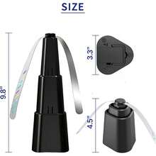 Desktop Fly Repellent Fan, Indoor & Outdoor Fly Repelling Fan, Rotating Holographic Blades, Suitable For Picnics, Restaurants, Parties, Homes, Barbecues - A - View 8