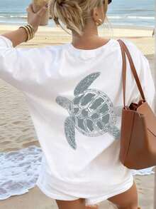 Women T-Shirts - White - View 8