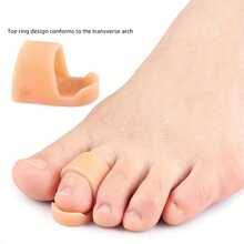 4 Peças Almofadas de Gel para Dedo em Martelo, Adequadas para Dedos Curvados, Enrolados e em Garra, Fornece Excelente Amortecimento e Proteção, Essencial para Uso Diário em Casa, Passeios e Férias na Praia - multicolorido - Visão 7