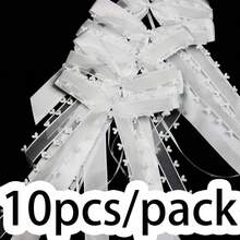 (10pcs/Pack) Heart Butterfly Wedding Car Party Decorations, Wedding Decor, Gift Wrapping Decorations, Holiday Backdrop Decorations - White - View 14