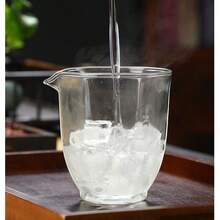 1 pieza Jarra de té de vidrio borosilicato resistente al calor, juego de infusor de tetera, vajilla de té de gran capacidad para uso doméstico - Multicolor - Ver 4