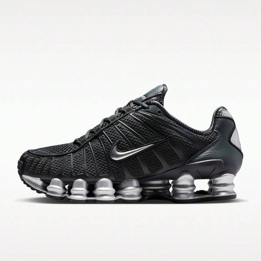 耐克女士 W NIKE SHOX TL 休闲运动鞋，低帮 IH2559-001 - 黑色 - 查看 1