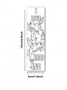 1/10/20/30pcs DIY Cute Animal Coloring Bookmarks, Handmade Craft Activity, Cute Animal Coloring Bookmarks Suitable For Book Lovers, 10 Fun Bookmark Designs, Classroom Reward Supplies, Back To School Essentials - Multicolor - View 9