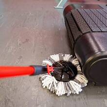 High Capacity Microfiber Spin Mop Replacement Refill  Mop Head Black White - 1 - View 3