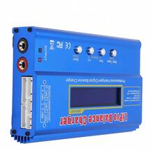 B6 80W Multifunctional Balance Charger With XT60 Connector For Model Airplane 12V5A - US A Type Plug(110-127V) - View 4