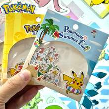 pokemon Bộ sticker chính hãng, sticker đa chức năng, 36 sticker, sticker trang trí máy tính và điện thoại, sticker hoạt hình dễ thương cho trẻ em, giấy trang trí, vật liệu dán điện thoại, đồ thủ công tự làm (DIY). - Nhiều màu - Xem 4