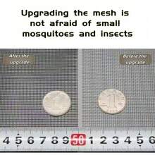 Magnetic Mesh Screen Door, Anti-Mosquito & Insect Net Curtain, Easy Installation, Summer - Black-edged Door Curtain - View 5