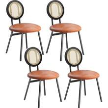 Dining Chairs - Brown Four-piece Set - View 8