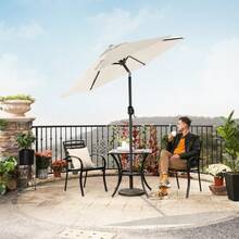 SONGMICS Patio Awnings - Beige - Ver 2