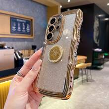 Tặng kèm dây đeo hoặc vòng giữ điện thoại, tương thích với iPhone 17 Pro Max, 16 Pro Max, 15 Pro Max, 14 Pro Max, 13 Pro Max, 12 Pro Max, 11 Pro Max, XS Max, 7/8 Plus, S26, 2524321u, Honor. - Vàng - Xem 4
