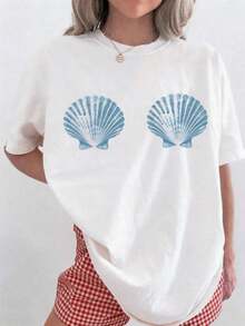 1pcs Custom Mermaid Bachelorette Shirt  Last Toast On The Coast Bachelorette Coastal Bachelorette Bikinis And Martinis Last Splash,Plus-Size Fashion T-Shirt - 白色1 - 查看 5