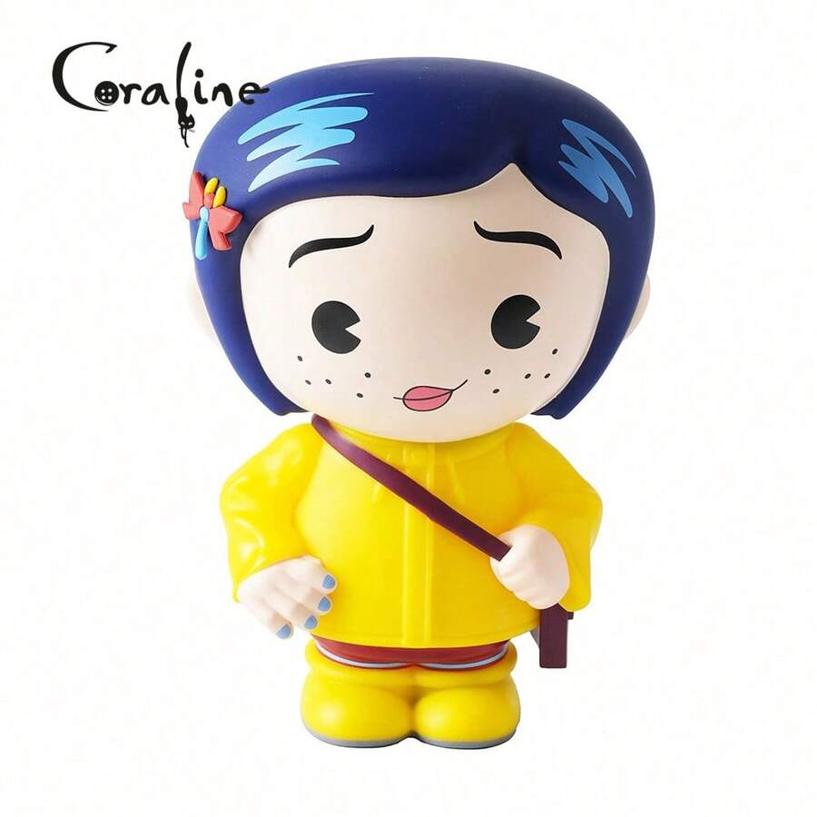 Coralinee PVC Piggy Bank, Office Organizer, Home Decor Collection, Savings Jar, 1 Unit. - Multicolor - View 1