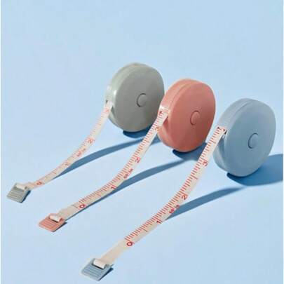 Retractable Soft Tape Measure, Portable Mini Ruler For Body Measurement, High-Quality Student Sewing Tailor Tool