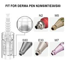 10/50pcs Cartridge-Style Micro-Needle Pen Refills, Suitable For N2/M5/M7 Threaded Micro-Needle Pens, Also Fit L1/L3/L6/L8, For Beauty, Skincare, Spa, Self-Care, Skincare Tools, Estheticians, Massage, Facial Massage Tools, Facial Rollers - Clear - View 15