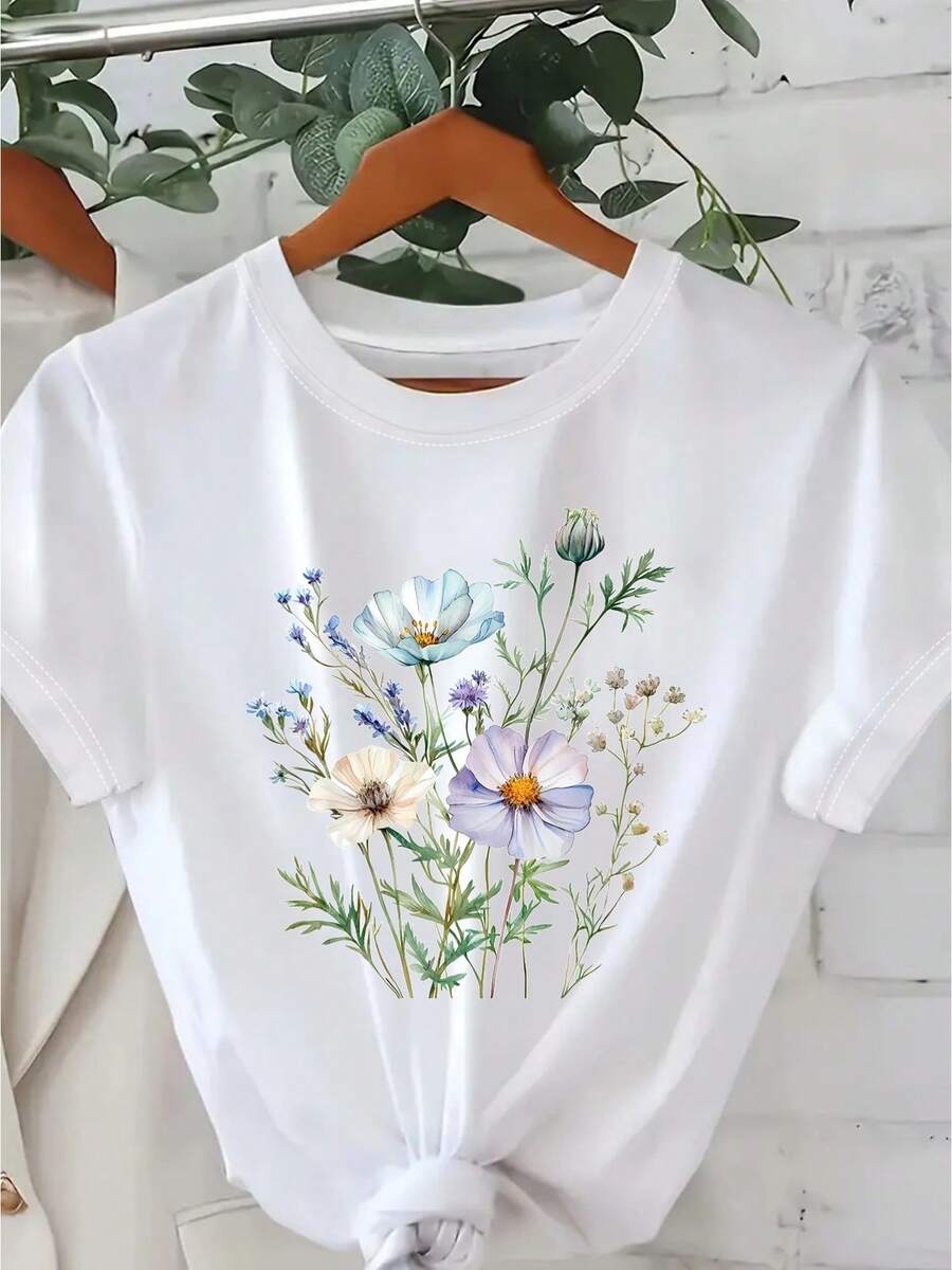 Women T-Shirts - White 2 - View 1