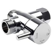 Válvula desviadora de cabezal de ducha de 3 vías, adaptador para baño, válvula de montaje de cabezal de ducha 1/2, desviador, convertidor ABS, accesorios de baño OGDU - A - Ver 2
