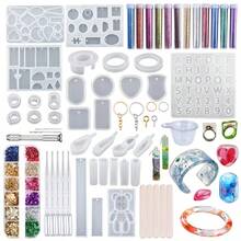 Complete Epoxy Resin Kit With Silicone Molds & Tools, All-In-One Resin Jewelry Making Set For Beginners, DIY Resin Art, Bracelets, Keychains & Crafts - Jewelry Molds Kit - View 1