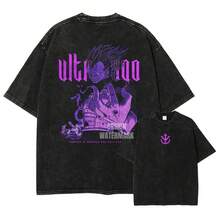 T-Shirt Blouse New Hot Selling Vintage Blouses Cute Top 100 Percent Cotton Shirts For Men Manfinity Men Graphic Tees Women Cross-Border European Size - 黑b - 查看 4