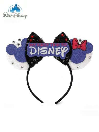 Băng đô tai chuột Mickey & Minnie dễ thương của Disney, gồm 1 chiếc, với hình ảnh nhân vật Mickey và Minnie cùng chiếc nơ lấp lánh. Chiếc băng đô nơ Minnie kiểu hoạt hình này rất phù hợp cho các bữa tiệc ở trường, tiệc hóa trang, nhập vai và các sự kiện ở công viên giải trí, là món quà lý tưởng cho mọi dịp.