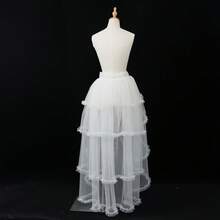 1 chiếc váy dài dự tiệc cosplay bánh ngọt kiểu anime nàng tiên, chất liệu voan, cạp cao, dáng bất đối xứng, có đuôi dài, dành cho nữ. - Nhiều màu - Xem 4