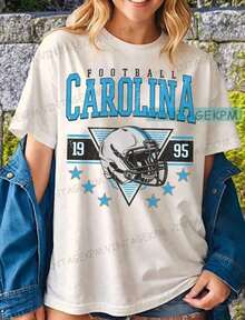 Women's Fashion Casual T-ShirtVintage 90s South Carolina Games Cotton Tee – Retro College Fan Shirt S-4XL.Jpg100% Cotton - 白色6 - 查看 6