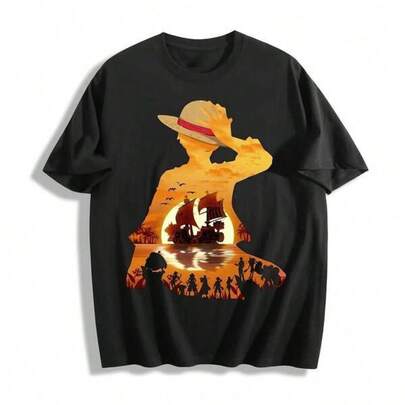 Camiseta unisex de alta calidad de algodón de manga corta, estilo clásico y casual, con estampado de , para hombres y mujeres