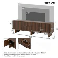 Television Stands & Entertainment Centers - Brown - View 2