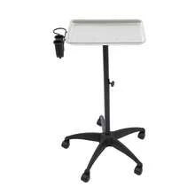 Salon Tray, Height Adjustable Salon Tray On Wheels, Hair Color ServiceTray Durable And Non-Rusting - View 10